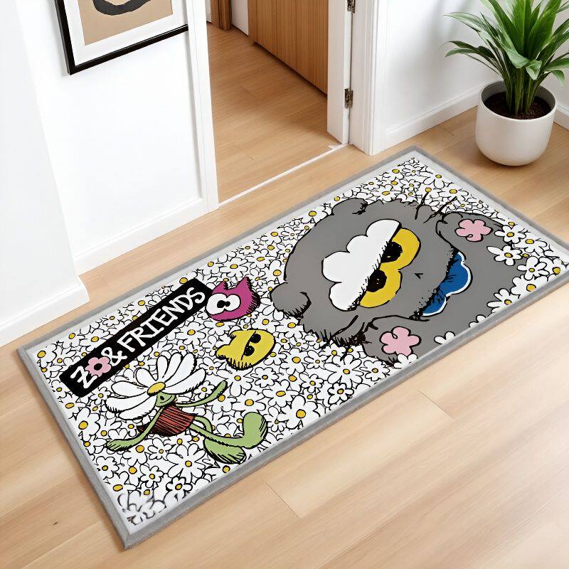 GD权志龙INS同款地毯明星周边ZOA猫咪圈绒大厅卧室生日礼物地垫
