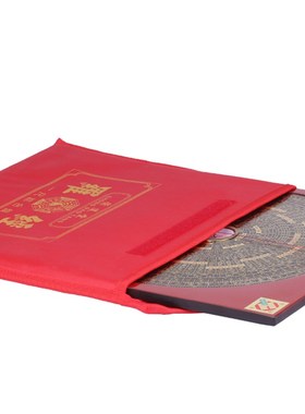 崇道堂罗盘高精度专业q指南针黄铜三元三合综合盘八卦高级罗经摆