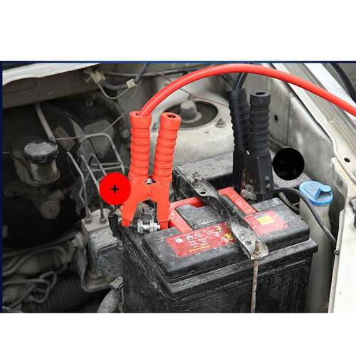 Car Battery Jump Leads Booster Cables Jumper Cable Car Van - 图2