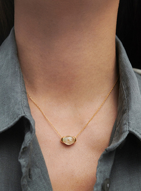 PDPAOLA镀金链条款项链