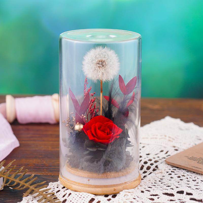 毕业礼物蒲公英永生花送朋友diy手工干花伴手礼生日礼品,淘宝优惠券,粉丝福利购,淘宝优惠卷