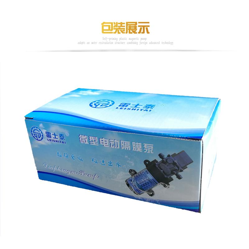 雷士泰小型隔膜泵自吸水泵直流12v 30W小功率机床冷却电动喷雾器 - 图1