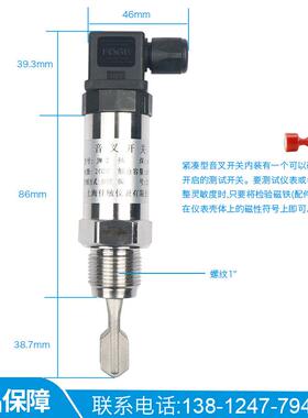 防爆音叉液位开关料位计防腐音叉式物位控制器水液位计报警传感器