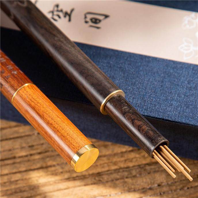 中式紫光檀禅意室内木质线香盒檀香炉千里江山线香炉礼品套装,淘宝优惠券,粉丝福利购,淘宝优惠卷