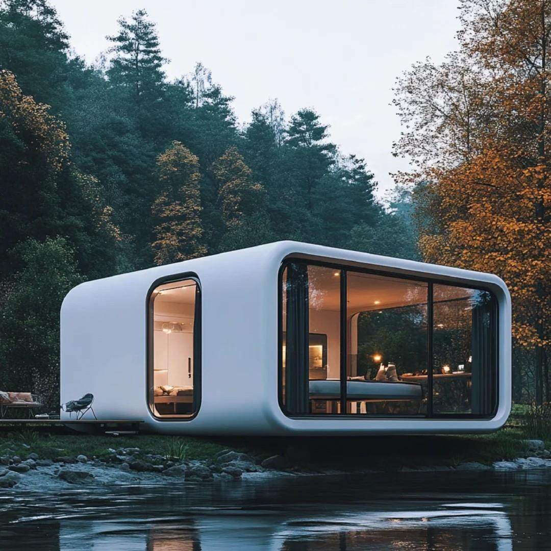 鞍山市 网红太空舱营地 景观民宿小屋沈阳流浪仓智慧商亭方舱设计,淘宝优惠券,粉丝福利购,淘宝优惠卷