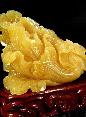 极速天然玉石白菜摆件客厅玄关酒柜家居装饰品办公室乔迁开业工艺