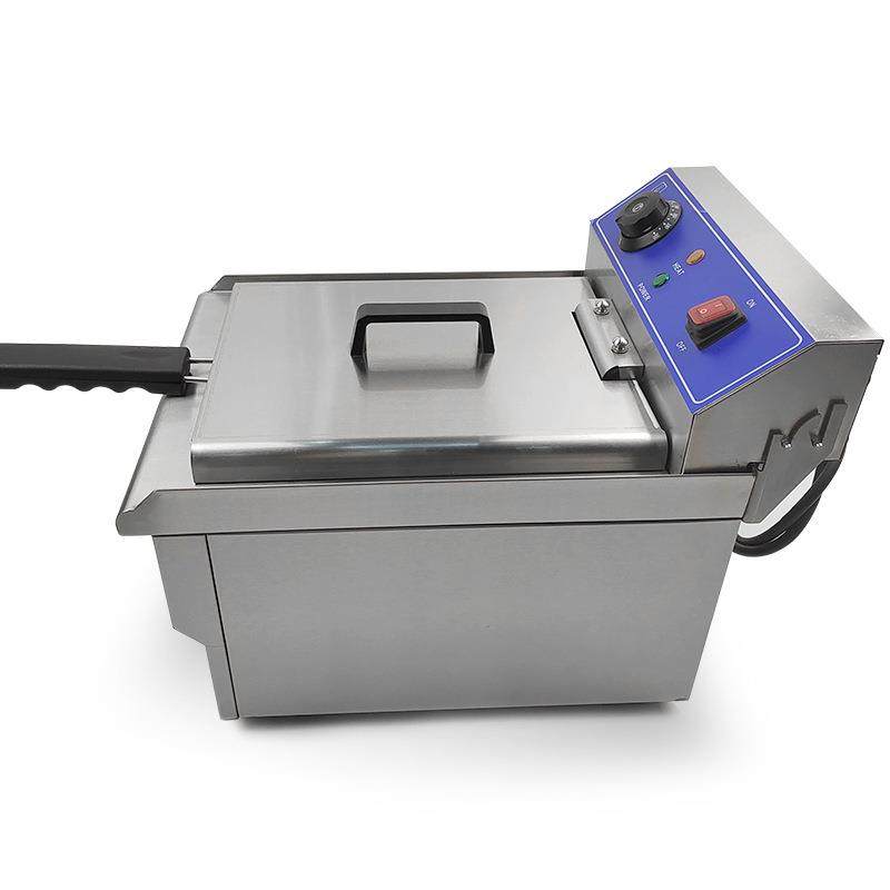 161V单缸台式电炸炉西厨炸薯条机不锈钢油炸锅炸鸡炸炉电炸炉商用,淘宝优惠券,粉丝福利购,淘宝优惠卷