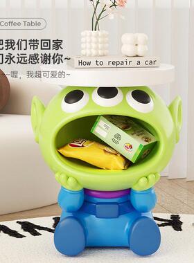 三眼仔边几客厅落地摆件卡通茶几床头柜软装可爱家居饰品乔迁礼物