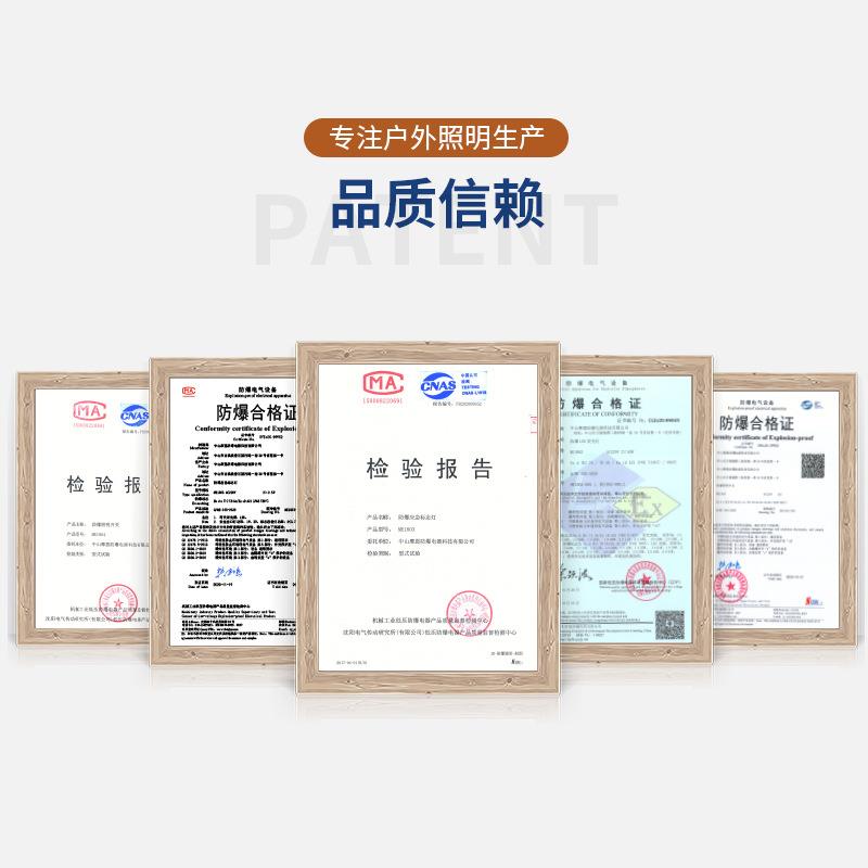 LED防爆吸顶灯工程防腐15w20w圆形隔爆灯化工厂加油站防水三防灯 - 图0