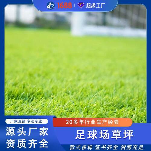 人造真草坪外足球场草仿皮设计学校婚展00览礼假草户皮 - 图1