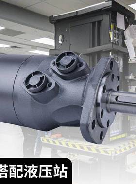 摆线液压马达BMH200/250/315/400硫化机油压机低速大扭矩油马达