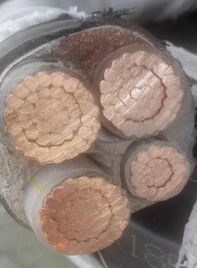 YJV电缆线4芯240平方3+1三相4线铜芯硬芯铜线3*240+1*120电力电缆