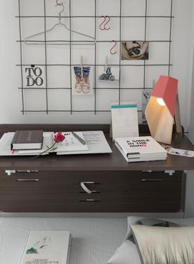 宿舍上铺床边悬空桌折叠懒人桌寝室下铺床上用大号电脑桌学生