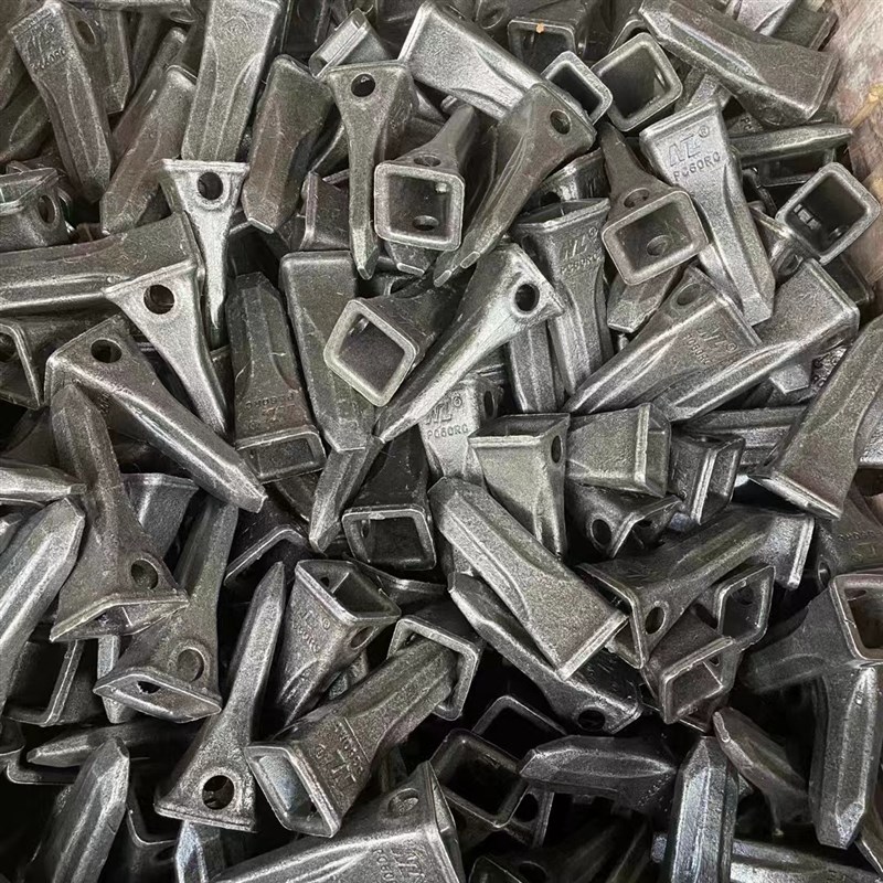 挖机斗齿徐工55 60 75 80 135 150 200 215锻造耐磨岩石平特尖牙 - 图1