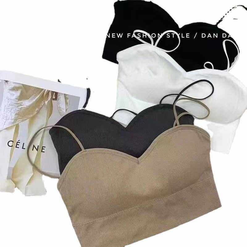 新款直销亦嘉小吊带背心女夏季外穿抹胸短款紧身内搭打底上衣露背,淘宝优惠券,粉丝福利购,淘宝优惠卷