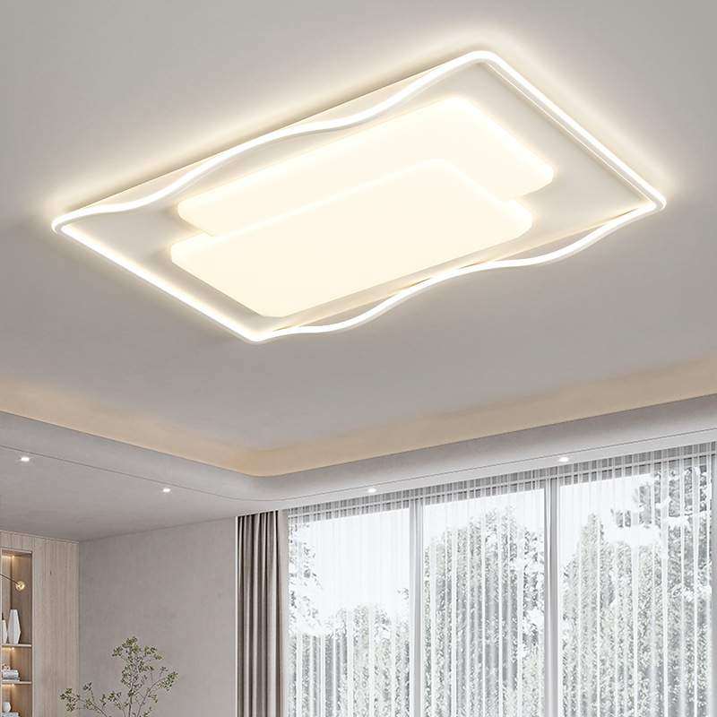 客厅吸顶灯led超亮现代简约大气奶油风大厅主灯广东中山灯具2025,淘宝优惠券,粉丝福利购,淘宝优惠卷