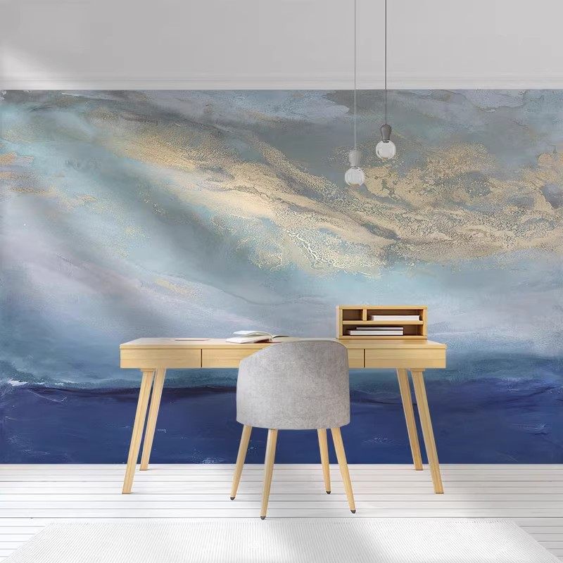 现代轻奢金箔素色简约电视背景墙壁画客厅卧室艺术墙纸高端墙布纸,淘宝优惠券,粉丝福利购,淘宝优惠卷