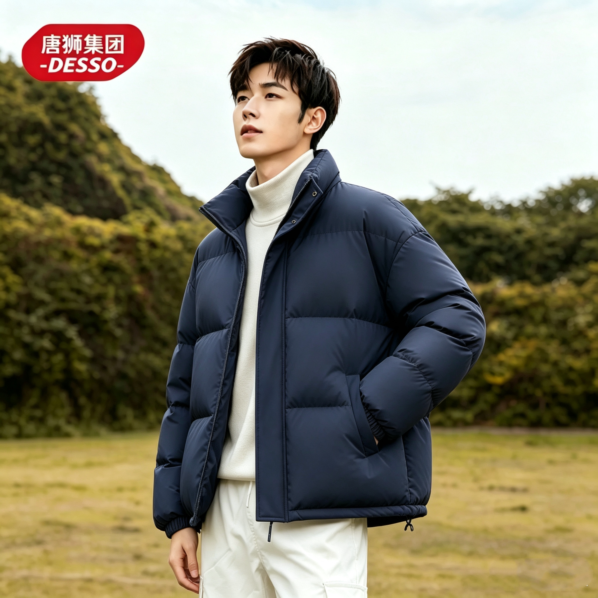 冬季唐狮集团DESSO棉服外套