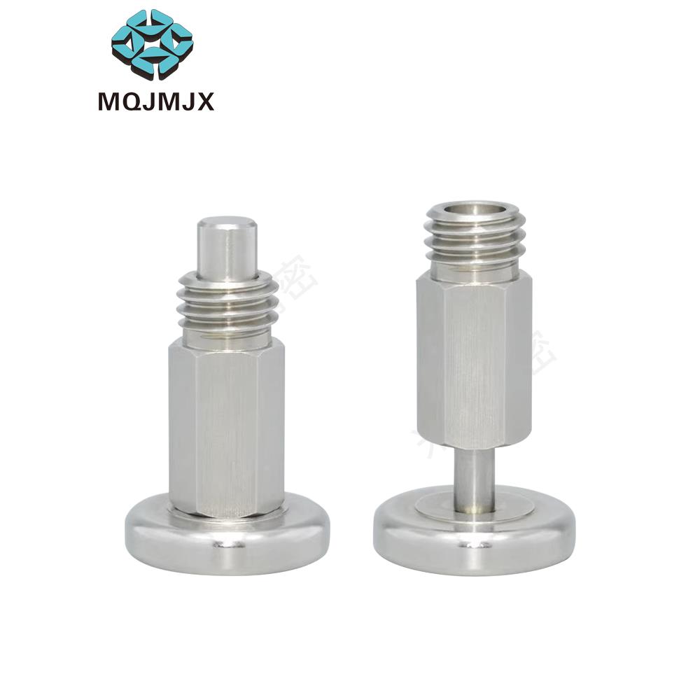 分度销螺栓止动销自锁复位型旋钮柱塞MT101细牙弹簧定位柱快插销 - 图1