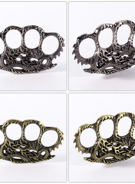 加厚锌合金指虎拳套自卫破窗