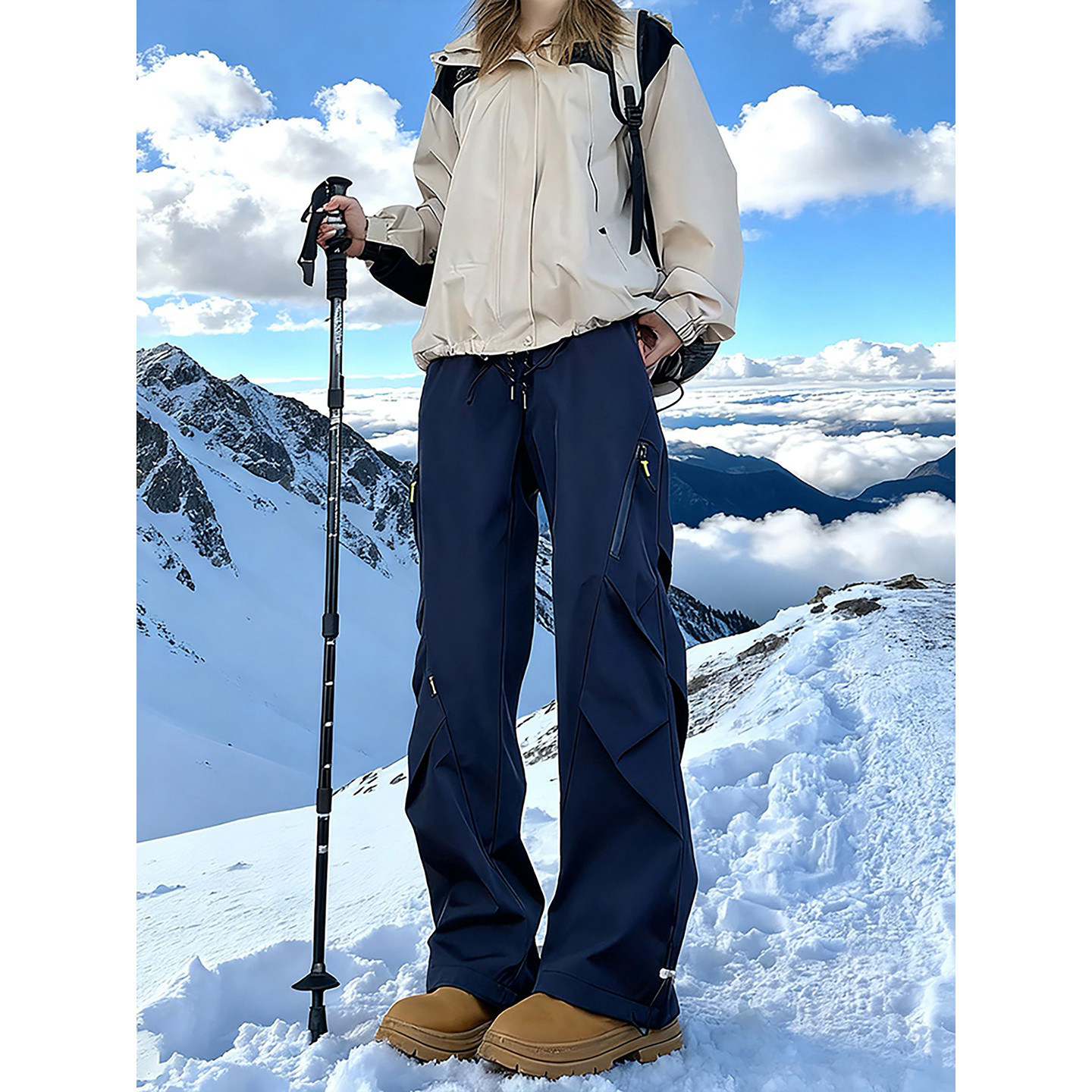 美式软壳三合一冲锋衣男女冬季滑雪装备套装全套户外加绒冲锋裤子,淘宝优惠券,粉丝福利购,淘宝优惠卷