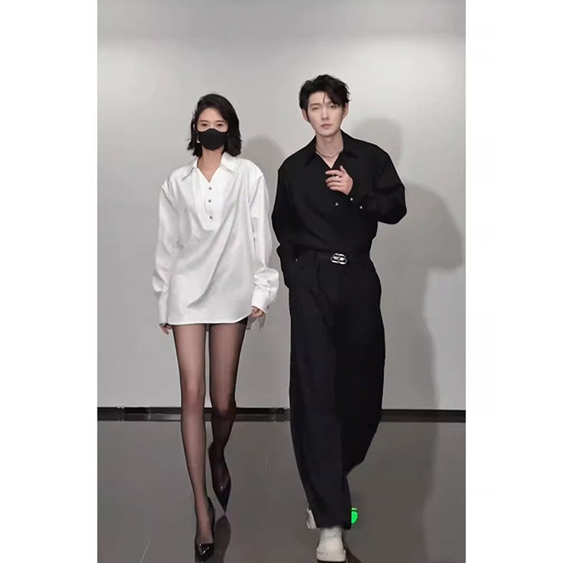 轻奢高级感男士polo衫套装老钱风清冷松弛感穿搭韩系成熟稳重男装,淘宝优惠券,粉丝福利购,淘宝优惠卷