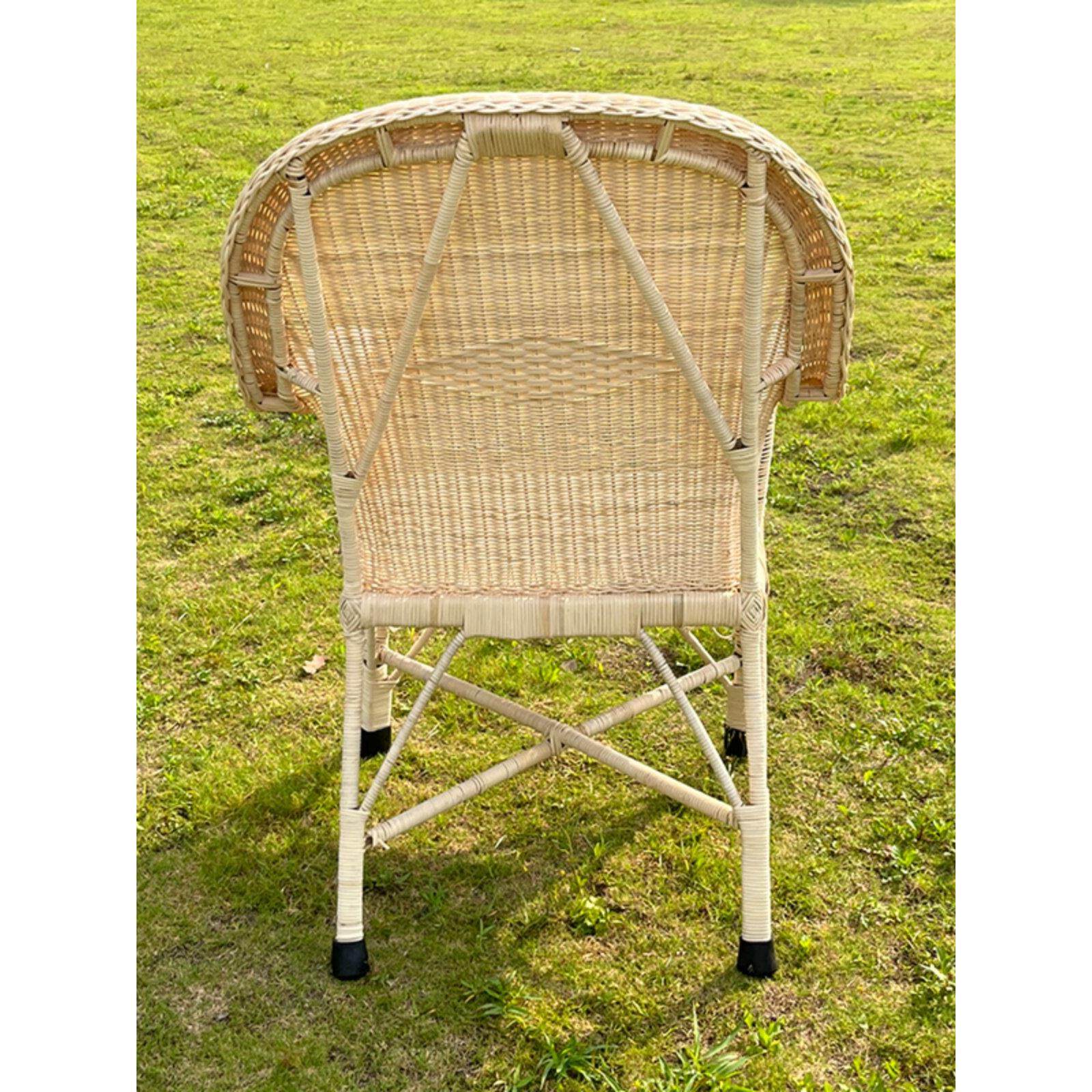 天然植物藤编靠背竹椅老人藤椅老式单人家用阳台客厅休闲真滕腾椅,淘宝优惠券,粉丝福利购,淘宝优惠卷