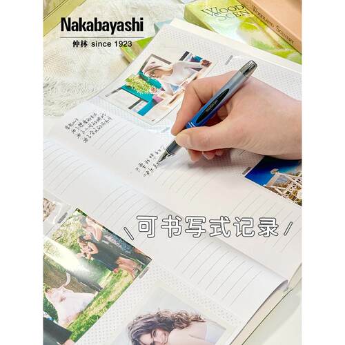 Ncl相册家庭大容量间隙5英寸相册宝丽来宽相册收集存储卡相册 - 图0