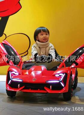 儿童童车理发剪发椅卡通电动汽车升降旋转儿童椅理发店美发店