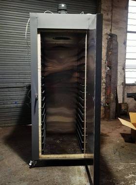 千层架烤箱热风循环烘箱大型双开门工业电烤箱落地式烘干机器