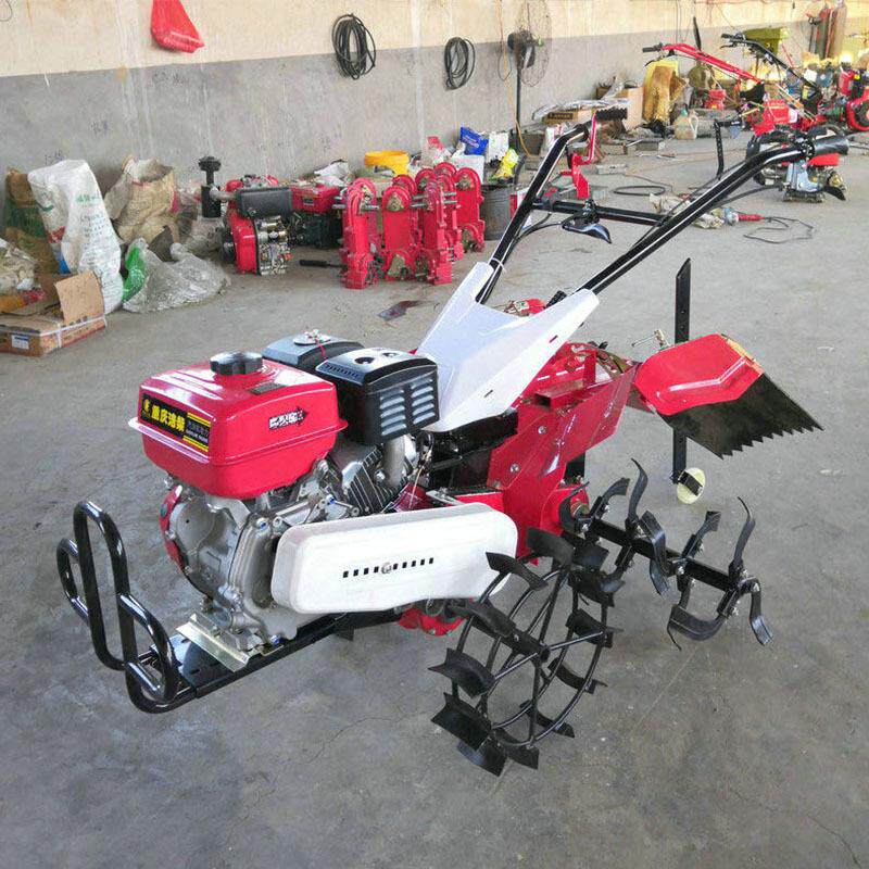 Multifunctional micro tillage machine, small four-wheel drive agricultural gasoline and diesel tillage machine, household plowing and trenching rotary tillage machine