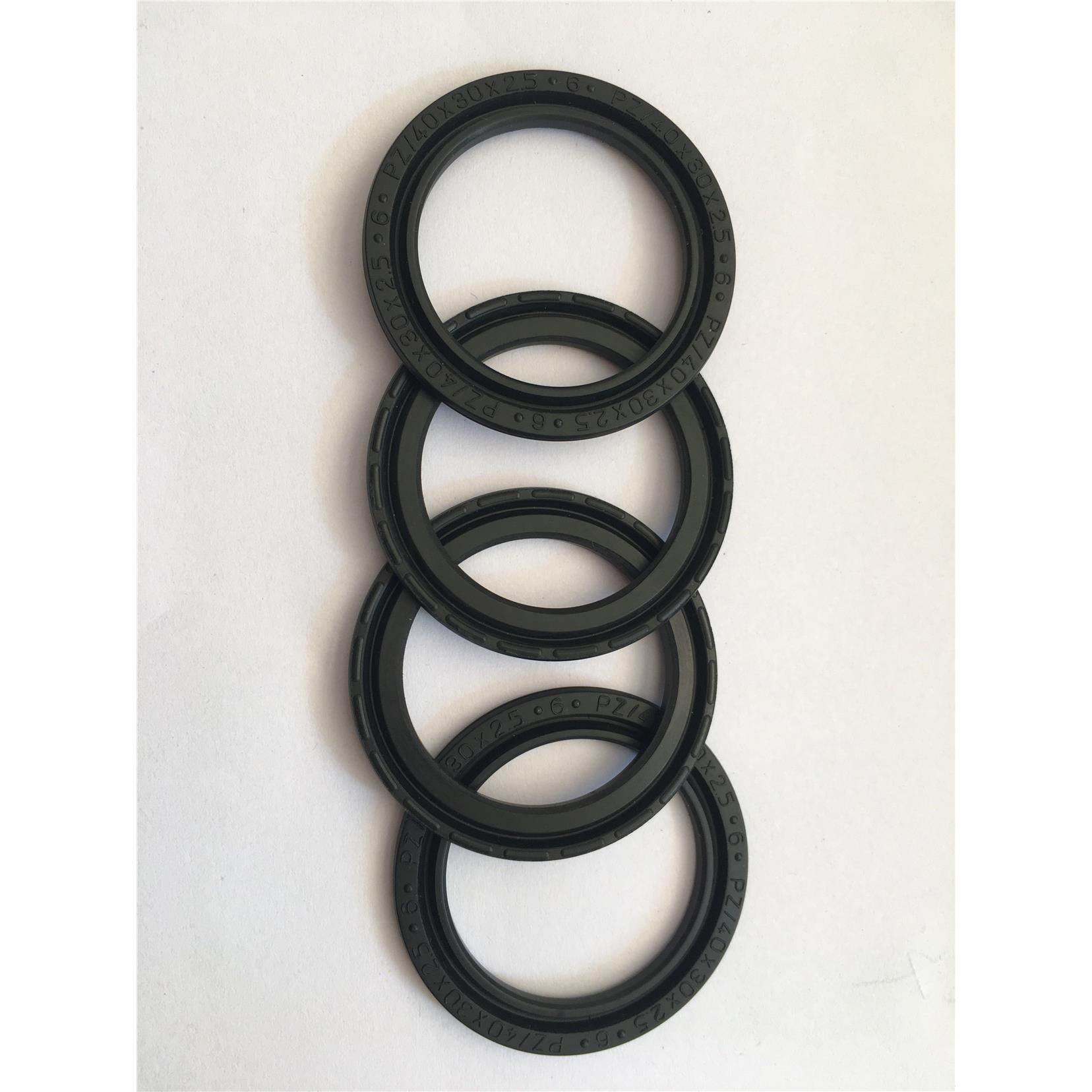 PZ40*30/40*31/32*23*2.5/50*41*3/63*51*4/100*88*3.4汽缸密封圈 - 图1