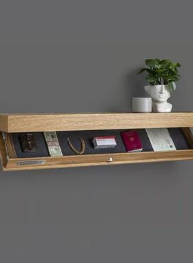 2024新款现代简约壁挂酒柜置物架