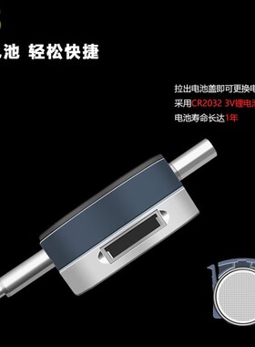 特马数显百分表0-12.7/0-25.4 0.01mm电子指示表位移表校准测量表
