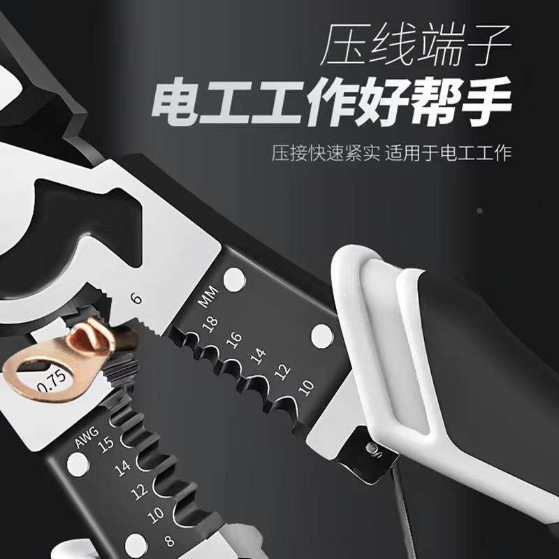 老虎钳电工专用尖嘴钳子工具套装工业级省力剪钢丝钳手虎口家用,淘宝优惠券,粉丝福利购,淘宝优惠卷