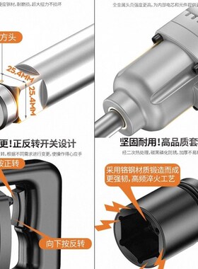 重型大功率日本进口工业风炮电动扳手220V插电大扭力冲击扳手汽修