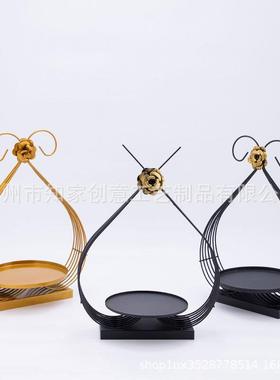 酒店意境菜融合菜馆特色餐具新中式个性明档餐厅会所创意冷菜支架