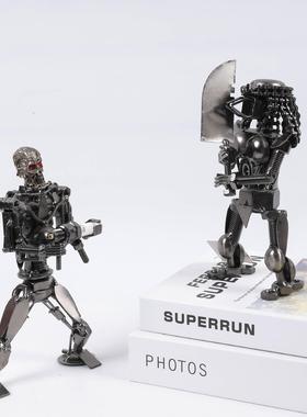 厂家供应金属铁艺地狱战士骷髅咖啡厅酒吧家居酒店摆设工艺品