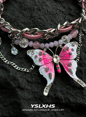 亚比y2k锁骨链多巴胺男女