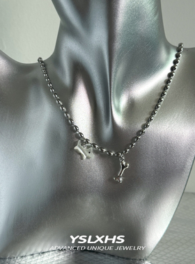 复古可爱小狗choker甜酷配饰