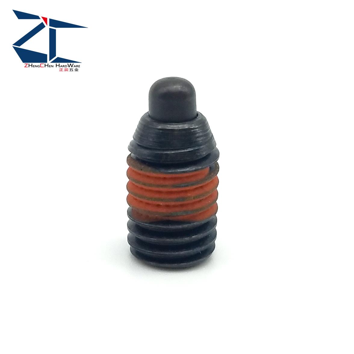 ZC202重载短型弹簧柱塞 定位锁销SPJS/SPJL/SPJH3 4 5 6 8 10 12 - 图1