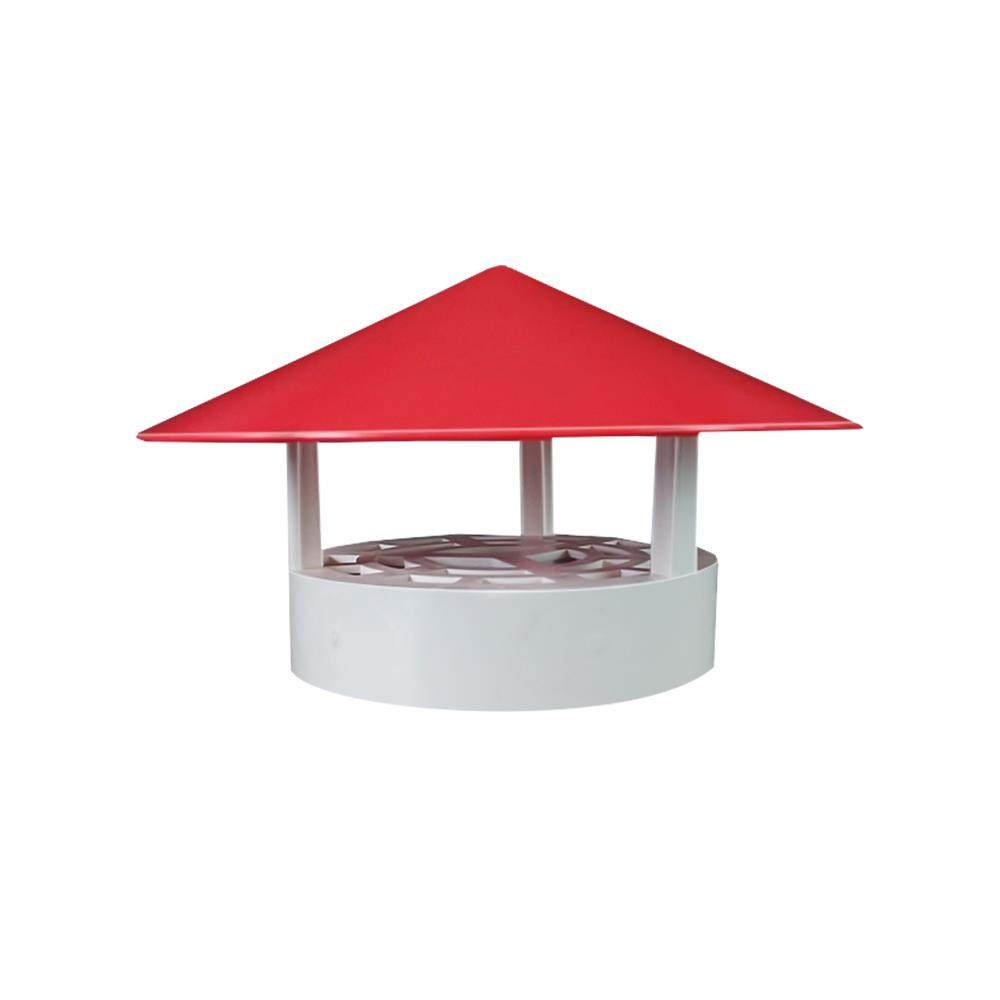 PVC排污管红色防雨透气帽50/75/110/160适用屋顶塑料通气管道管帽,淘宝优惠券,粉丝福利购,淘宝优惠卷