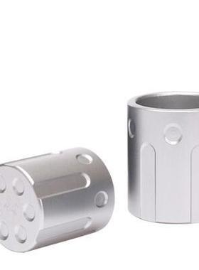 左轮酒杯茶杯酒神杯35毫升一口杯创意杯6063航空铝合金CNC工艺