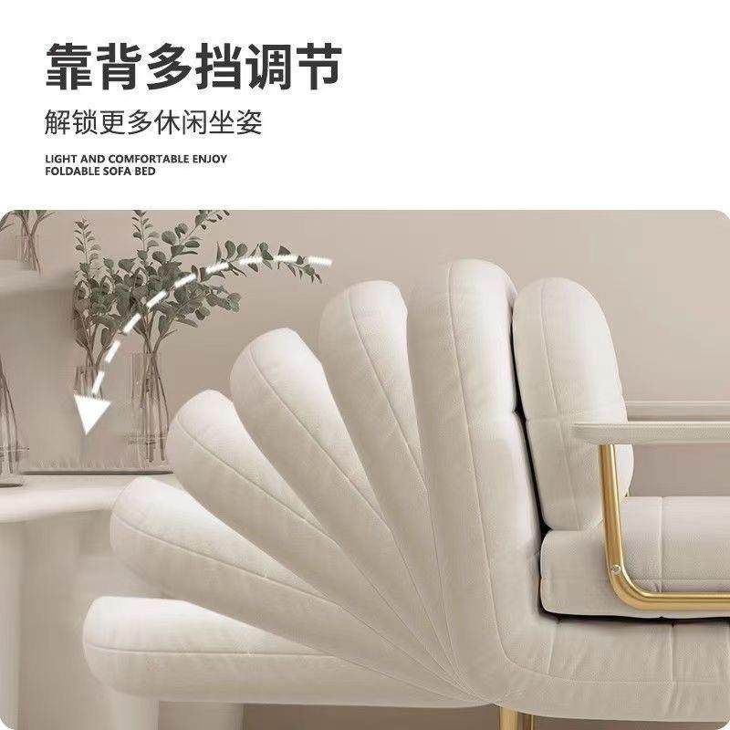 折叠沙发床两用小户型云朵双人客厅阳台单人可伸缩多功能休闲沙发,淘宝优惠券,粉丝福利购,淘宝优惠卷