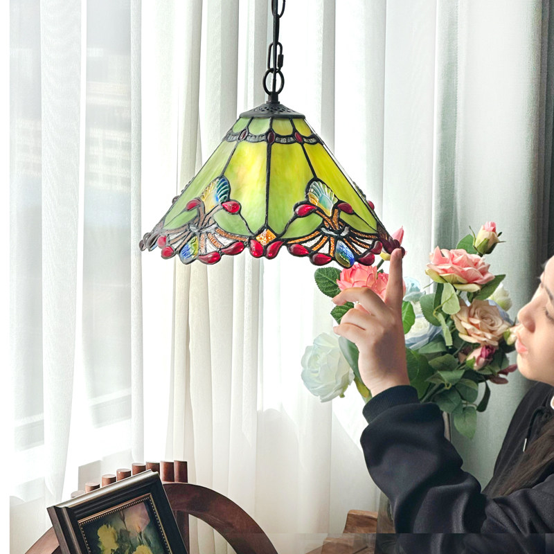 【布道院风】英式伞形简约抽象帝凡尼艺术阳台花园氛围装饰吊灯,淘宝优惠券,粉丝福利购,淘宝优惠卷