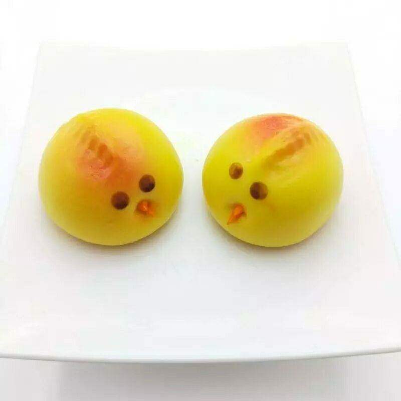 千味央厨鸡宝宝卡通包奶黄馅小鸡包子营养早餐儿童餐饮商用半成品