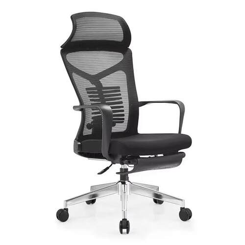 办公椅午休座椅护腰电脑椅家用透气网布老板椅可平躺书房升降转椅 - 图2