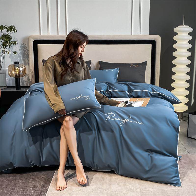 纯色60支新疆长绒棉单被套全棉纯棉被套枕套宿舍家用床上用品,淘宝优惠券,粉丝福利购,淘宝优惠卷