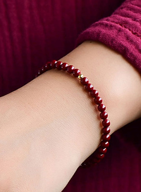 天然手链今泰福朱砂情侣