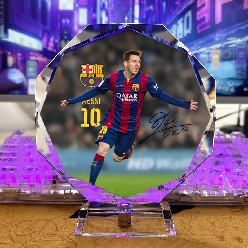 梅西C罗模型足球纪念品球迷送男生同学朋友diy周边毕业生日礼物,淘宝优惠券,粉丝福利购,淘宝优惠卷